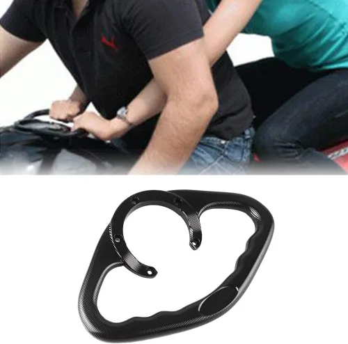 Vista 2 de Barra de depósito de gasolina para pasajeros, 5 agujeros, compatible con Yamaha R1 R6 FZ1 FZ6R FZ28 FZ-09 MT09 M7-07 YZR750 YSR50 YZF600 YZF1000