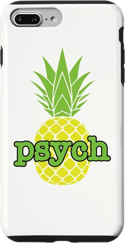 Vista 12 de Funda blanca para iPhone 16 Psych Pineapple Fruit