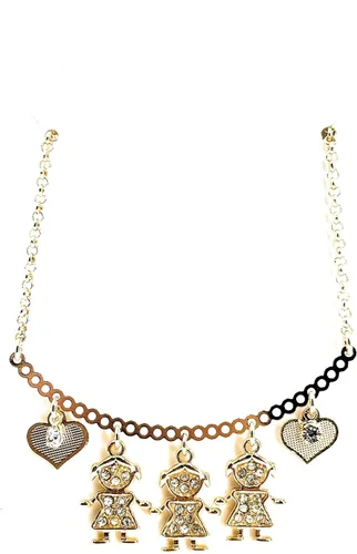 Vista 33 de SIFRIMANIA Personalized Children's Charm Choker Necklace, Boys or Girls Customizable Pendants, Growing Family Jewelry for Women