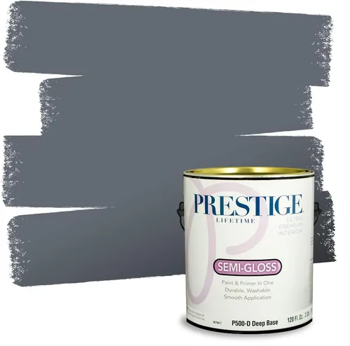 Vista 38 de Prestige Paints - 2 en 1, pintura base y pintura de exterior, E100-N-SW6988