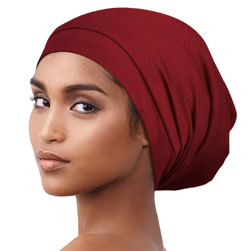Vista 144 de Alnorm - Gorro con forro de satén y suave banda elástica para hombres y mujeres, talla única Se ajusta a la mayoría