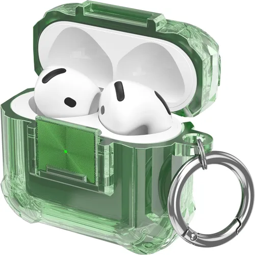 Vista 13 de Funda de protección contra caídas para AirPods Pro 2 con kit de limpieza B-Negro