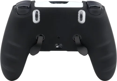 Vista 3 de RALAN Fundas de silicona para controlador con 8 agarres de pulgar, compatibles con PS5 Dualsense Edge Controller Play Station 5, accesorios a prueba