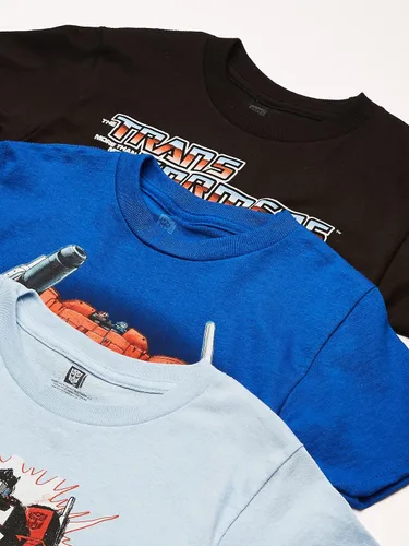 Vista 2 de Transformers Paquete de 3 camisetas surtidas para niños pequeños