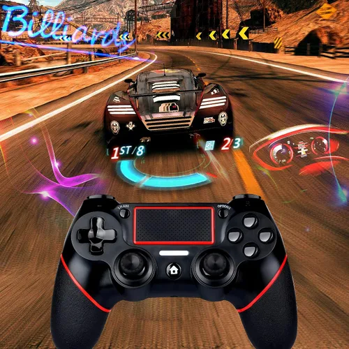 Vista 4 de Railay Controlador de juegos inalámbrico compatible con consola PS-4