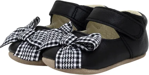 Vista 17 de Robeez First Kicks - Zapatos y tenis unisex para bebés y niños pequeños Cuero Addie Taupe