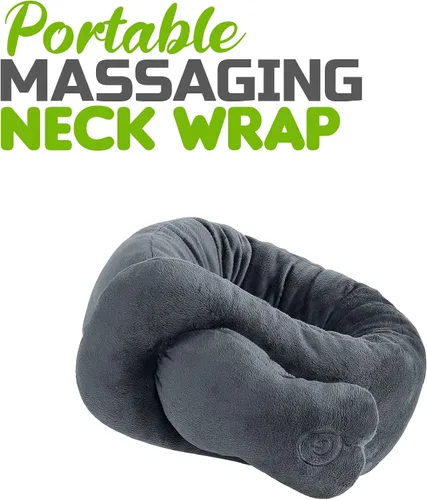 Vista 3 de PURSONIC Envoltura masajeadora portátil ajustable para cuello y hombros con calor calmante para relajar y calmar las áreas de tu cuello y hombros