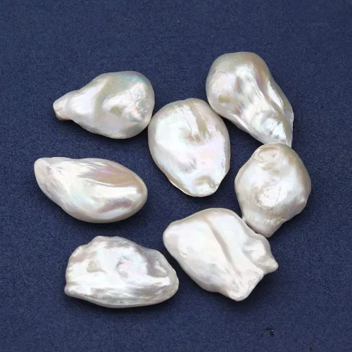 Vista 6 de LE SKY 2 unids perlas barrocas sin agujero natural cultivado agua dulce irregular perla perla original para la fabricación de joyas