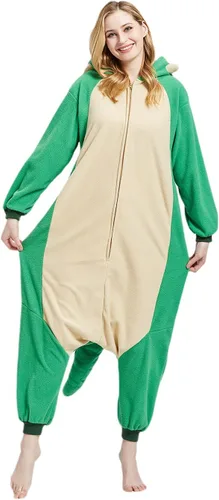 Vista 4 de DarkCom Unisex Adult Costume Pentaceratops Onesie Sleepwear Pajamas