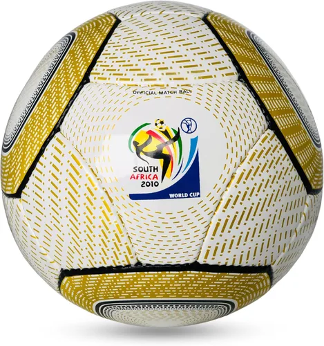 Vista 10 de Réplica famosa de fútbol de la Copa Mundial de Sudáfrica 2010, tamaño oficial 5, artículo coleccionable perfecto y regalo memorable para los amantes
