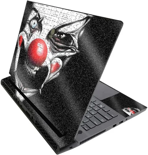 Vista 522 de MightySkins - Skin brillante con purpurina para Alienware M17 R3 (2020) y M17 R4 (2021) - Diversión de los años 90 Acabado duradero con purpurina