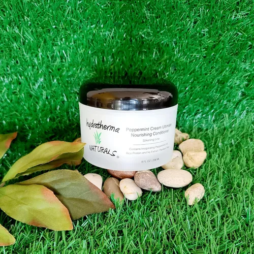 Vista 6 de Hydratherma Naturals Crema de menta de menta definitiva acondicionador nutritivo 8 oz