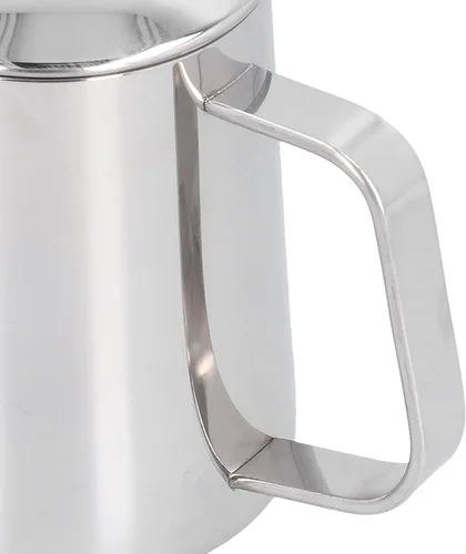 Vista 2 de Hervidor de café de acero inoxidable 304 de 20.3 fl oz vierte sobre la olla de café para el hogar cocina cafetera jarras