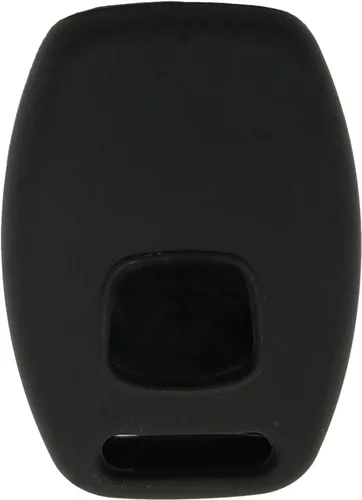 Vista 3 de Funda protectora de silicona para llavero Honda Accord Civic Hybrid EX 2003-2012 CR-V Pilot EX SE 2005-2006 Pilot 2009-2015 Element llavero de Negro