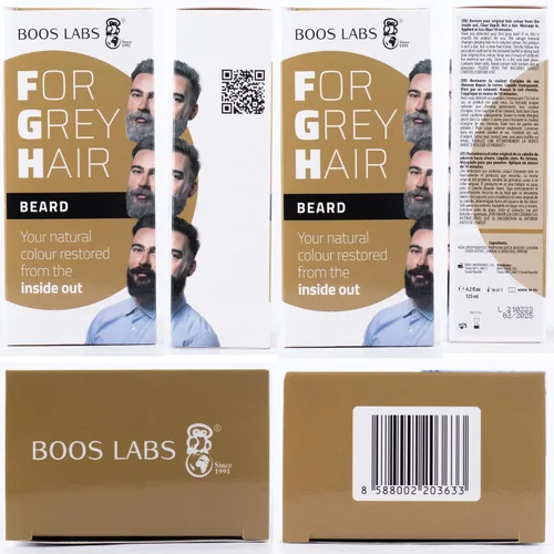 Vista 6 de Para cabello gris para barba y bigote - Recupera tu color de cabello original