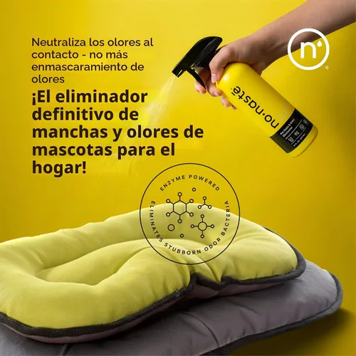 Vista 2 de Nonaste Spray enzimático eliminador de manchas y olores para mascotas