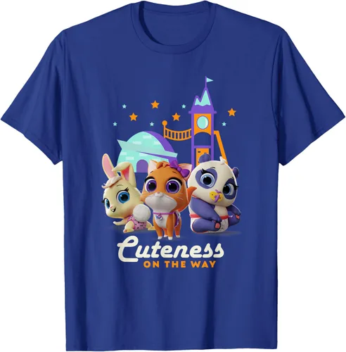 Vista 22 de Disney Camiseta Junior T.O.T.S. Cuteness On the Way Negro