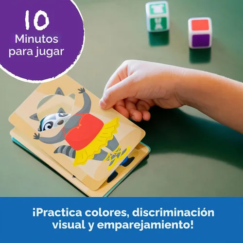 Vista 5 de Educational Insights Raccoon Rumpus - Lindos juguetes y juegos de mesa educativos para preescolar, juegos de color y memoria para niños, juego 2