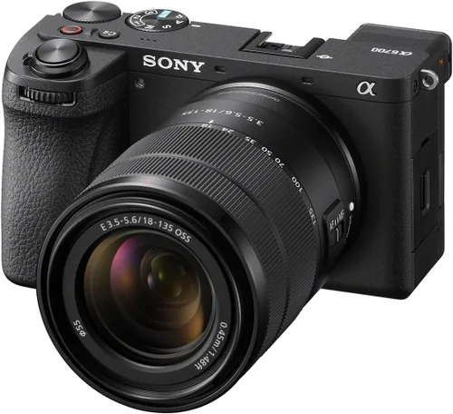 Vista 3 de Sony Alpha 6700 – APS-C - Cámara con lente intercambiable con sensor de 26 MP, video 4K, reconocimiento de sujetos basado en IA, grabación Log