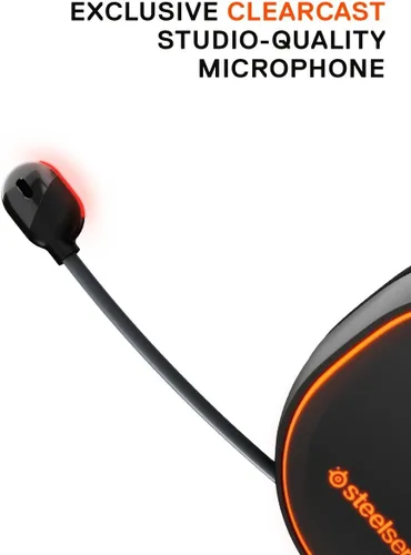 Vista 10 de SteelSeries Arctis 5 - RGB Illuminated Gaming Headset with DTS Headphone X v2.0 Surround - for PC and PlayStation 4 - Black