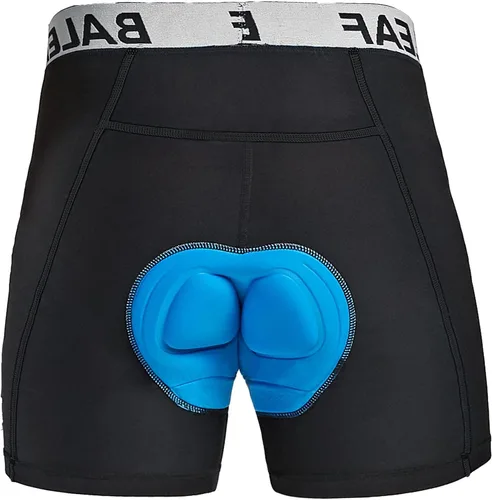 Vista 34 de baleaf Pantalones cortos de ciclismo acolchados 3D para hombre, ropa interior de ciclismo MTB Liner