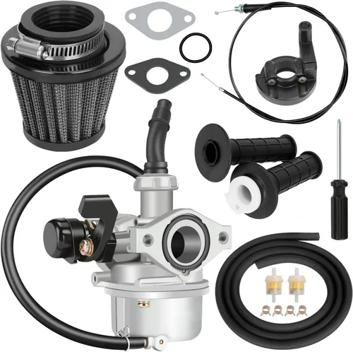 Vista 10 de YOXUFA PZ19 Carburador 19mm Carburador para 110 cc 125 cc 50 cc 70 cc Pit Dirt Bike ATV Apollo TaoTao Baja Coolster SSR Xmotos X-Pro Thumpstar