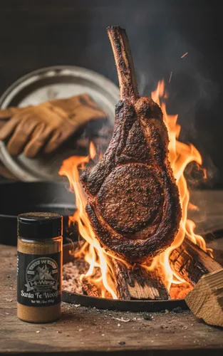 Vista 4 de Hi-West Santa Fe Woodfire BBQ Condimento Rub 5oz