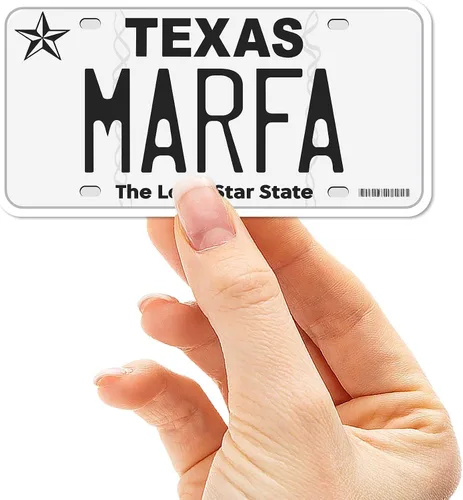 Vista 13 de Calcomanía para placa de matrícula de Texas, elige entre más de 50 ciudades de TX, calcomanía para parachoques de Texas para automóvil, calcomanías
