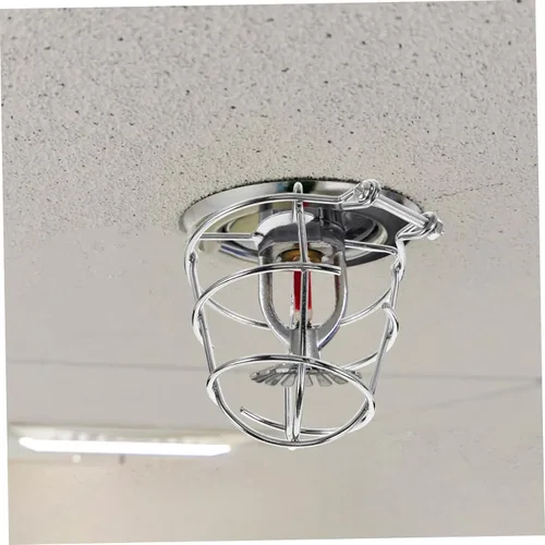Vista 8 de GANAZONO 2 unids Protector de cabeza de aspersor Soporte de rociador de incendios fácil de instalar cubierta de cabeza de fuego adecuado