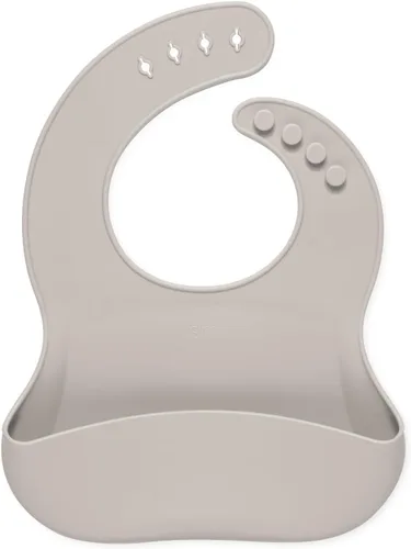 Vista 8 de Simple Modern Babero de silicona Babero de comida para niños pequeños Lavanda (Lavender Mist)