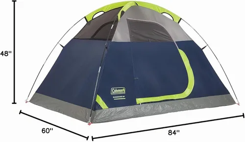 Vista 11 de Coleman Tents Coleman Sundome Tent Azul marino