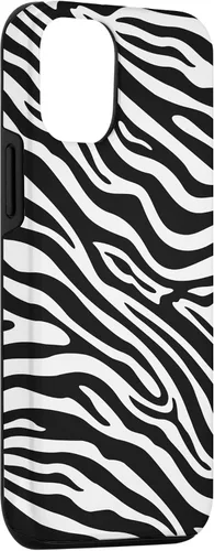 Vista 3 de Funda con estampado de piel animal de cebra para iPhone 15