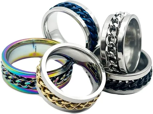 Vista 5 de Anillos giratorios de cadena