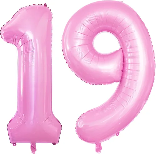 Vista 338 de Goer, conjunto de globos de papel aluminio para decoraciones de cumpleaños, globos de las letras de feliz cumpleaños y de números Oro