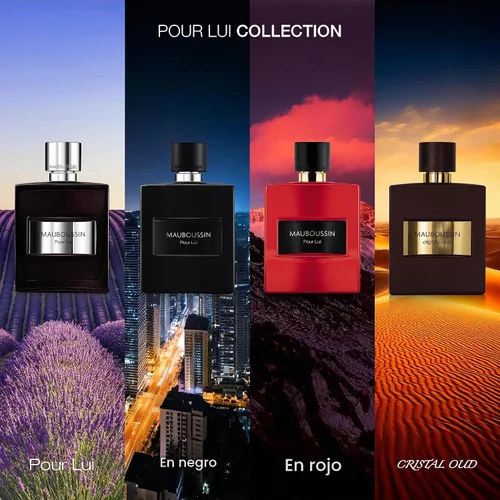 Vista 9 de Mauboussin - Pour Lui In Black 3.4 fl oz (3.3 Fl Oz) - Eau de Parfum para Hombre - Aromas Amaderados y Orientales