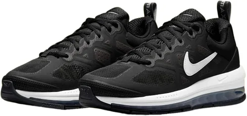 Vista 3 de Nike Air Max Genome Cw1648 - Tenis para correr para hombre, Gris ahumadonaranja