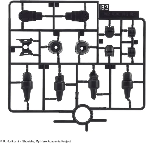 Vista 9 de Bandai Hobby - My Hero Academia - Izuku Midoriya, Kit de modelo de grado básico de Bandai Spirits