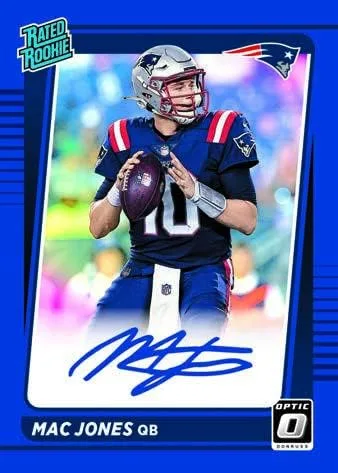 Vista 7 de Paquete de violonchelo grande Panini Donruss Optic Football 2021 (¡Paralelos de velocidad verde!) – 12 tarjetas coleccionables por paquete
