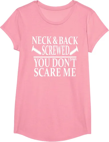 Vista 92 de Camiseta divertida para recuperación de cirugía de columna vertebral y cuello y espalda, Negro