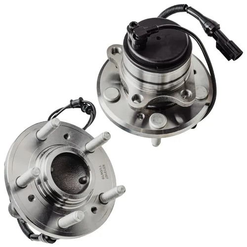 Vista 28 de Detroit Axle - Cojinete de rueda delantera y cojinete de rueda trasera para Honda Civic 1992-2000, Civic Del Sol 1993-1997, 4 lengüetas no ABS 1992