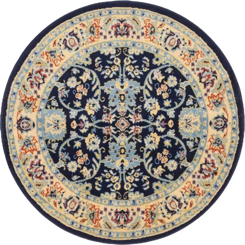 Vista 103 de Unique Loom Sialk Hill Collection - Alfombra de área Washington (6' 1" x 9' Rectángulo Burdeos/Crema)