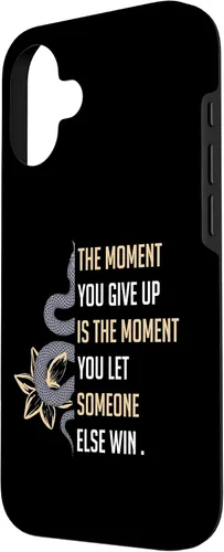 Vista 2 de Funda para iPhone 16 Mamba Motivacional Mentalidad Don't Give Up