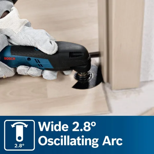 Vista 12 de Bosch GOP12V-28N 12 V máx EC Herramienta oscilante sin cepillo Starlock® (Herramienta desnuda)