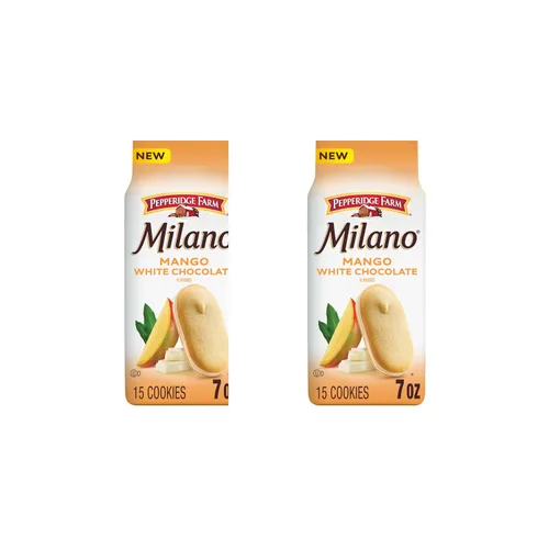 Vista 10 de Pepperidge Farm Milano - Galletas con sabor a coco y chocolate blanco, bolsa de 7 onzas