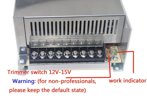 Vista 4 de Fuente de alimentación de 12 V CA 110 V-220 V a CC de voltaje universal estabilizado transformador de potencia de conmutación para luces LED