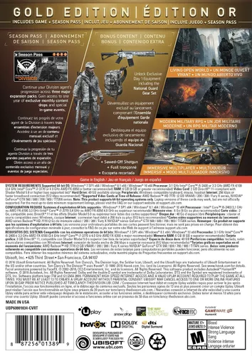 Vista 2 de Tom Clancy's The Division (Gold Edition) - PC