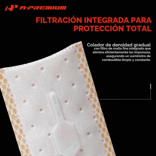 Vista 6 de A-Premium Conjunto de módulo de bomba de combustible eléctrica con sensor de presión compatible con Chevrolet/Chevy S10 1997-2002 y GMC Sonoma