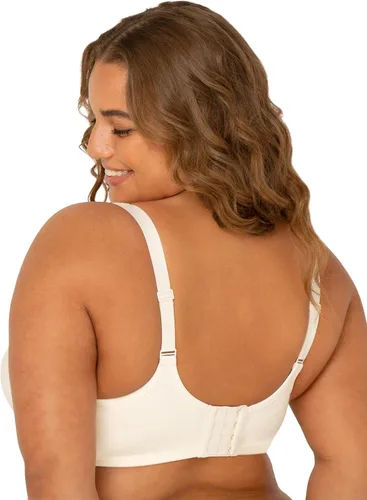 Vista 2 de Fruit of the Loom Sujetador de algodón sin forro para mujer