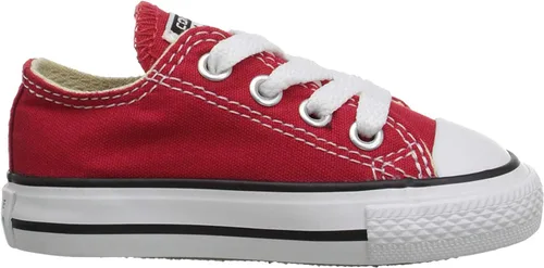 Vista 2 de Converse Chuck Taylor All Star OX - Tenis unisex, color rojo 7j236 (5 M US), Rojo