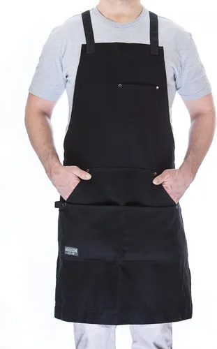 Vista 20 de Hudson Durable Goods - Delantal de chef de grado profesional para cocina, barbacoa y parrilla